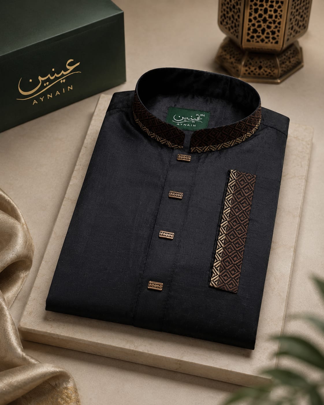 Deep Black Premium Panjabi